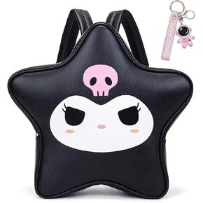 حقيبة DOTBABY Anime Star للفتيات والأولاد، حقيبة كتف لطيفة خفيفة الوزن، حقيبة كروس كرتونية خفيفة الوزن، حقيبة كتب ناعمة من البولي يوريثان in Kuwait