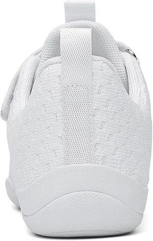 PPXID Youth Girls Mesh Breathable Running Sneakers Athletic Training Tennis Shoes White Cheerleading Shoes Dance Shoes in Saudi Arabia