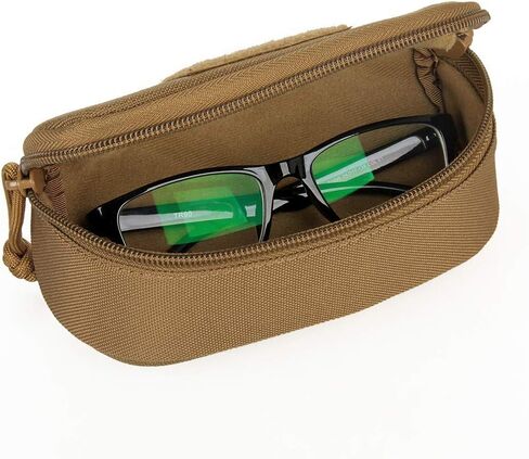 CANIS SPORT INC E.T Dragon Molle حافظة نظارة شمسية حافظة صلبة للنظارات 1000D نايلون مع مشبك (BlackCPCB) in Kuwait