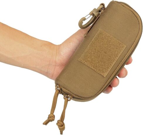 CANIS SPORT INC E.T Dragon Molle حافظة نظارة شمسية حافظة صلبة للنظارات 1000D نايلون مع مشبك (BlackCPCB) in Kuwait