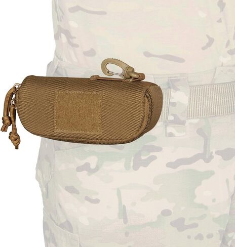 CANIS SPORT INC E.T Dragon Molle حافظة نظارة شمسية حافظة صلبة للنظارات 1000D نايلون مع مشبك (BlackCPCB) in Kuwait