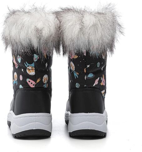 بيجي بيجي أحذية شتوية للأولاد والبنات أحذية شتوية خارجية مقاومة للماء للطقس البارد أحذية الثلوج أحذية دافئة (طفل صغير/طفل صغير) in Kuwait