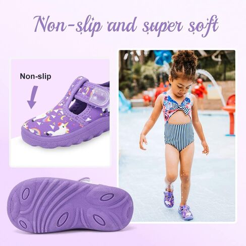 أحذية مائية لطيفة للأولاد والبنات من nerteo والشاطئ والسباحة وحمام السباحة والحديقة المائية والأطفال الصغار/الأطفال الصغار in Kuwait