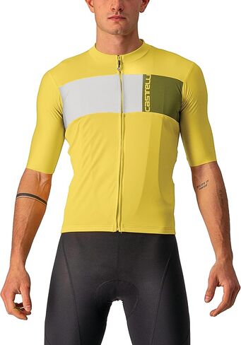 Castelli Men’s Prologo 7 Jersey, UV Sun Protection, Zip Up Quarter Length Sleeve Jersey for Road and Gravel Biking l Cycling in Saudi Arabia