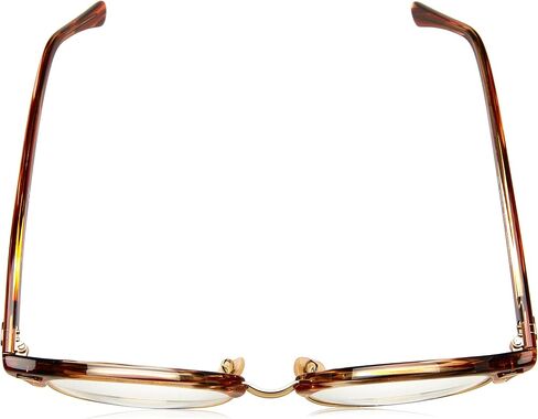 Ray-Ban Unisex RX4246V - 5751 Eyeglasses Brown/Beige Stripped 47mm in Saudi Arabia