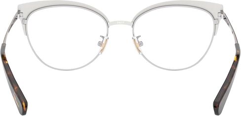 Coach HC5108 Prescription Eyewear Frames, Brown Silver Gold Gradient/Demo Lens, 54 mm in Saudi Arabia