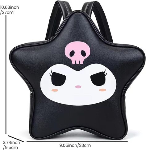 حقيبة DOTBABY Anime Star للفتيات والأولاد، حقيبة كتف لطيفة خفيفة الوزن، حقيبة كروس كرتونية خفيفة الوزن، حقيبة كتب ناعمة من البولي يوريثان in Kuwait