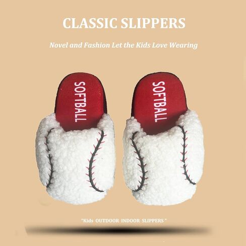Tirzrro Big Kids Girls Boys Warm Slippers with Soft Memory Foam Slip-on Indoor Slippers in Saudi Arabia