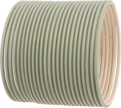 مجموعة Touchstone Indian Bollywood Pastel Color Bangle Collection أساور مجوهرات مصنوعة يدويًا بشكل جميل من الاختيار الغربي. مجموعة من 24. in Kuwait