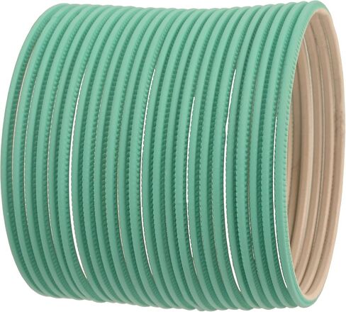 مجموعة Touchstone Indian Bollywood Pastel Color Bangle Collection أساور مجوهرات مصنوعة يدويًا بشكل جميل من الاختيار الغربي. مجموعة من 24. in Kuwait