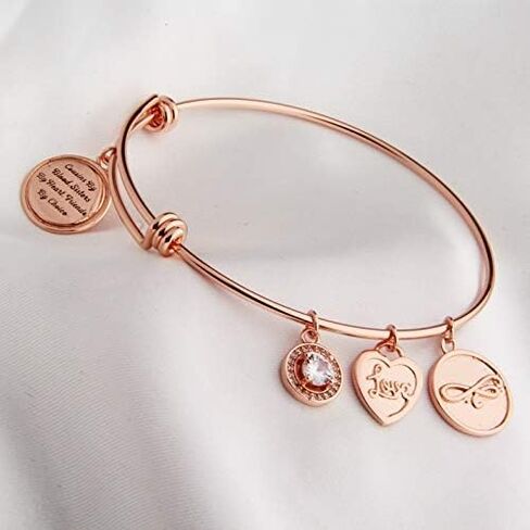 FEELMEM Cousins Bracelet Cousins By Blood Sisters By Heart Friends By Choice Bangle Bracelet Cousin Gift for Cousin Friend in Saudi Arabia