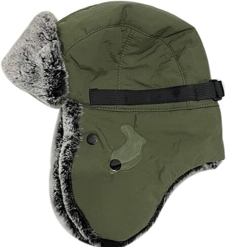 زد اف اف اكس اتش قبعة صيد شتوية دافئة مقاومة للماء، قبعة صيد للفتيات والفتيات، قبعة تزلج بومبر للرجال والنساء in Kuwait