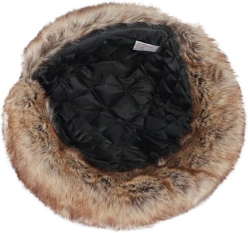 SIQITECHNO الرجال الشتاء الصياد قبعة الروسية جندي قبعة فو الفراء Ushanka الإسكيمو قبعة إيرفلاب الطيار قبعة يندبروف الصيد قبعة تزلج in Saudi Arabia