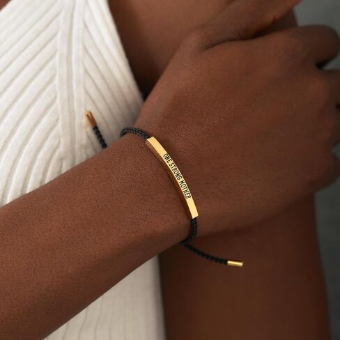 STORYJEWELLERY Bracelets for Women, Inspirational Tube Bracelets for Girls, Birthday Gifts for Women, Motivational Encouragement Gifts for Women, Christmas Gifts for Women, Gifts for Friends Female in Saudi Arabia