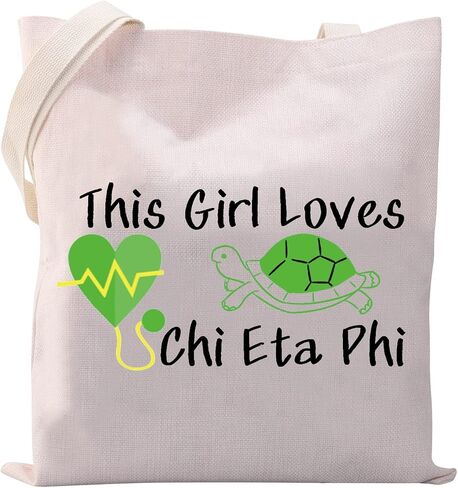 VAMSII Chi Eta Phi Sorority Paraphernalia Gifts This Girl Loves Chi Eta Phi Travel Makeup Bag XHO Nursing Pouch (Eta Phi) in Saudi Arabia