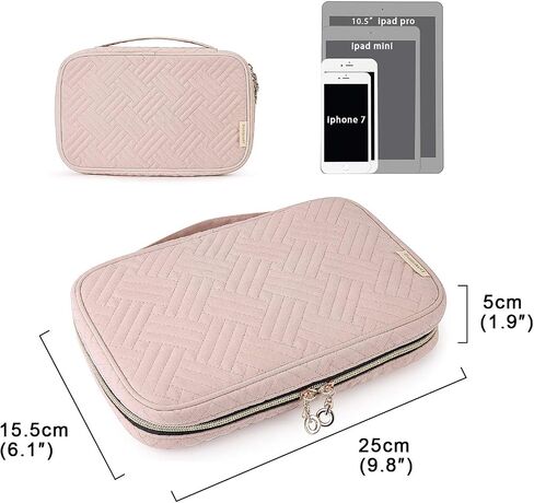BAGSMART Travel Jewelry Organizer & Hanging Toiletry Bags in Saudi Arabia