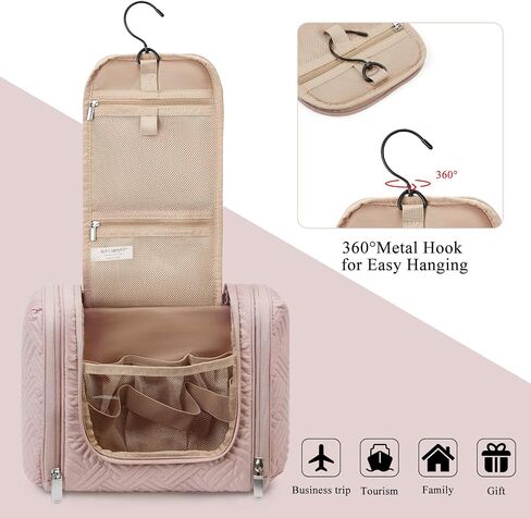 BAGSMART Travel Jewelry Organizer & Hanging Toiletry Bags in Saudi Arabia