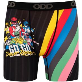 بوكسر رجالي من Odd Sox، ترانسفورمرز، G.I. جو، أنماط الرسوم المتحركة باور رينجرز