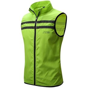 bpbtti Men's Hi-Viz Safety Running Cycling Vest Sleeveless Windbreaker vests- Windproof and Reflective in Kuwait