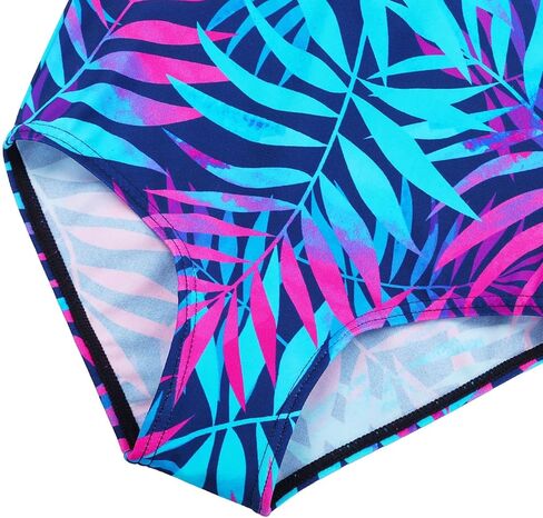 Girls One Piece Swimsuit Long Sleeve Beach Bathing Suit UPF 50+ Sun Protection Rashguard Swimwear with Hairband & Shorts in Kuwait