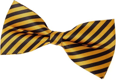 Retreez Striped Woven Pre-tied Bow Tie (5") in Saudi Arabia