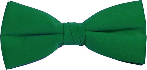 K. Alexander Bow Ties - Classic Pre Tied Adjustible Satin Formal Tuxedo - Multiple Solid Colors in Kuwait