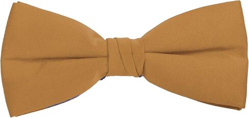 K. Alexander Bow Ties - Classic Pre Tied Adjustible Satin Formal Tuxedo - Multiple Solid Colors in Kuwait