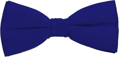 K. Alexander Bow Ties - Classic Pre Tied Adjustible Satin Formal Tuxedo - Multiple Solid Colors in Kuwait