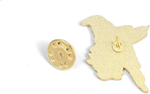 Black Crow Enamel Pins Set Art Rose Moon Lapel Pin Cute Aesthetic Badges for Children Women Backpack Shirt Denim Bag in Kuwait