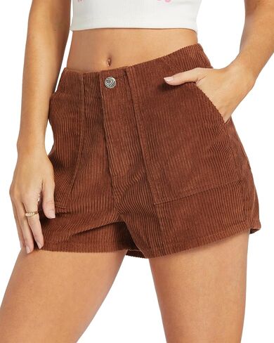 Roxy Women's Sessions Corduroy Short in Saudi Arabia