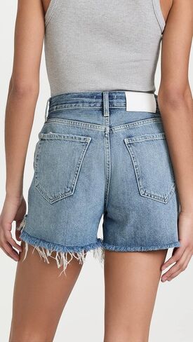 7 For All Mankind Women's Easy Ruby Cut Off Spruce Rigid Short in Saudi Arabia