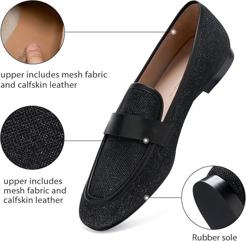 AiciBerllucci Women's Loafer Shoes Casual Leather Flat Shoes for Women Ladies Tassel in Kuwait