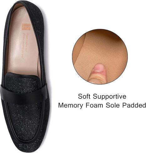 AiciBerllucci Women's Loafer Shoes Casual Leather Flat Shoes for Women Ladies Tassel in Kuwait