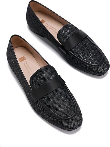 AiciBerllucci Women's Loafer Shoes Casual Leather Flat Shoes for Women Ladies Tassel in Kuwait