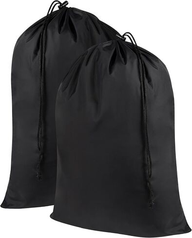 حقيبة برباط من PALTERWEAR - حقيبة من النايلون خفيفة للغاية وحقيبة صغيرة (5 عبوات، أسود، 12 × 16 بوصة) in Kuwait