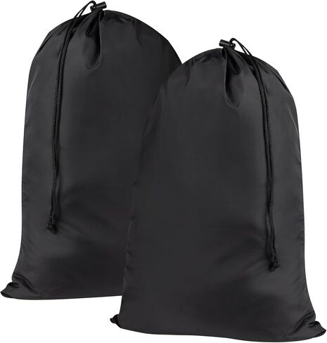 حقيبة برباط من PALTERWEAR - حقيبة من النايلون خفيفة للغاية وحقيبة صغيرة (5 عبوات، أسود، 12 × 16 بوصة) in Kuwait