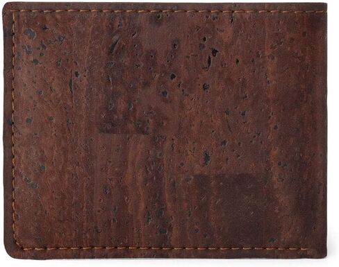 Corkor Cork Wallet for Men, Vegan Cruelty Free Non Leather, Bi-fold for Cards Cash in Saudi Arabia