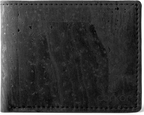 Corkor Cork Wallet for Men, Vegan Cruelty Free Non Leather, Bi-fold for Cards Cash in Saudi Arabia