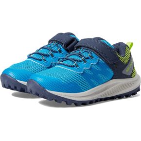Merrell Nova 3 Sneaker, Blue, 2 Wide US Unisex Big_Kid