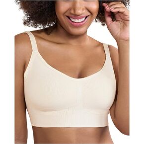 CURVEEZ Cozy Comfort Support Bra| Wire Free Bralette Full Coverage| Seamless Compression Everyday Shapewear Bras for Women