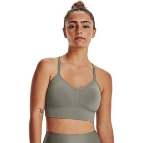 Under Armour Train Seamless Low Impact Bra for Women - Pure Polyester Construction - Sweat-Wicking Fabric in Kuwait