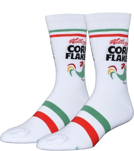 Cool Socks Favorite Breakfast & Cereals Novelty Crew Dress Socks Fun Silly in Kuwait