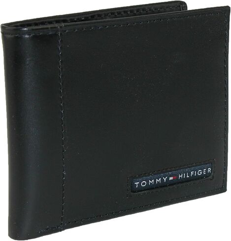 Tommy Hilfiger Mens Genuine Leather Passcase Wallet in Saudi Arabia