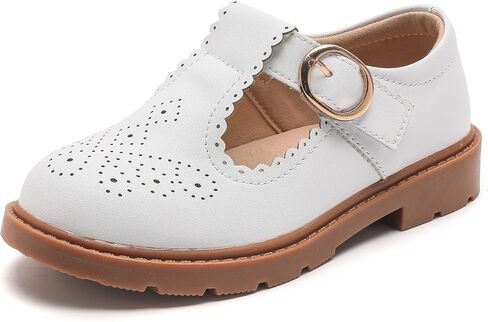DADAWEN Girls Toddler/Little Kid/Big Kid Mary Jane Dress Shoes Ballet Flats for Girl Party Wedding School Shoes in Saudi Arabia