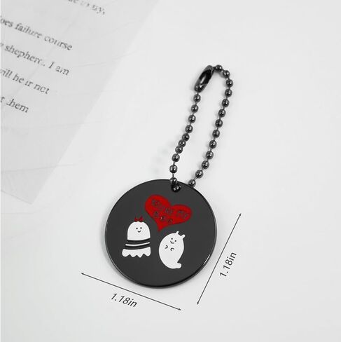 aiviwiai You Are My Boo Keychains - قطعتان من هدايا الهالوين هدية تذكارات الحب للأزواج - هدايا لطيفة لصديقك وصديقتك - مجوهرات الزوجين وأساور الحب in Kuwait