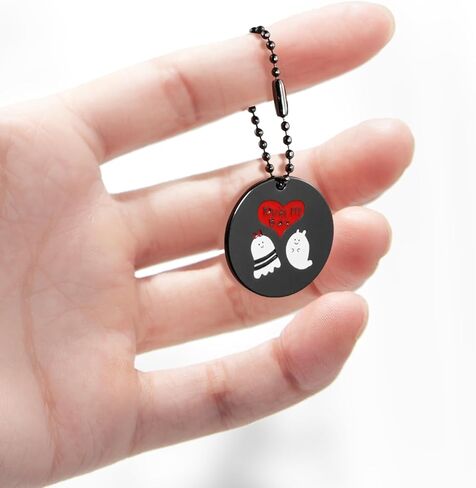 aiviwiai You Are My Boo Keychains - قطعتان من هدايا الهالوين هدية تذكارات الحب للأزواج - هدايا لطيفة لصديقك وصديقتك - مجوهرات الزوجين وأساور الحب in Kuwait