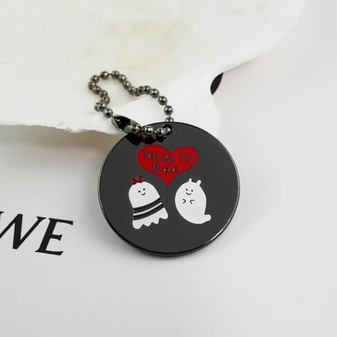 aiviwiai You Are My Boo Keychains - قطعتان من هدايا الهالوين هدية تذكارات الحب للأزواج - هدايا لطيفة لصديقك وصديقتك - مجوهرات الزوجين وأساور الحب in Kuwait