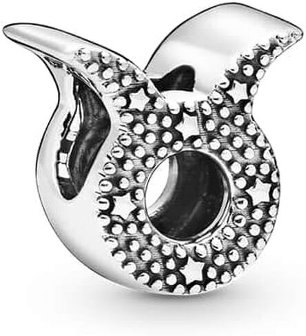 PANDORA Sparkling Aries Zodiac Charm - Compatible Moments Bracelets - Jewelry for Women - Gift for Women in Your Life - Made with Sterling Silver & Cubic Zirconia in Saudi Arabia