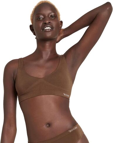 Boody Body EcoWear Women's Padded Shaper Bra, Wireless, Seamless Stretch, Soft Breathable, Viscose Made from Bamboo in Kuwait