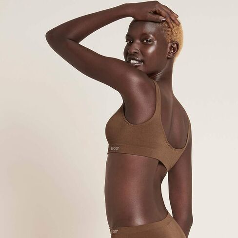 Boody Body EcoWear Women's Padded Shaper Bra, Wireless, Seamless Stretch, Soft Breathable, Viscose Made from Bamboo in Kuwait